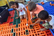 Größte LEGO Pyramide der Welt entsteht vom 19.-26.08.2019 im LEGOLAND Deutschland Resort  (©foto. Legoland)